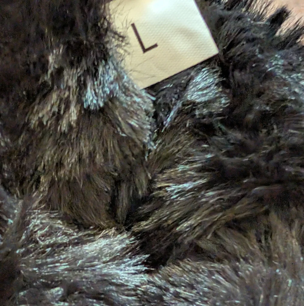 North Face Black Gloves Large Girls Fur Trim
